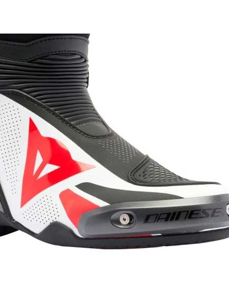 DAINESE AXIAL 2 LUFTSTIEFEL SCHWARZ / WEISS / LAVA-ROT