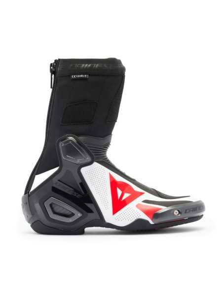 DAINESE AXIAL 2 LUFTSTIEFEL SCHWARZ / WEISS / LAVA-ROT