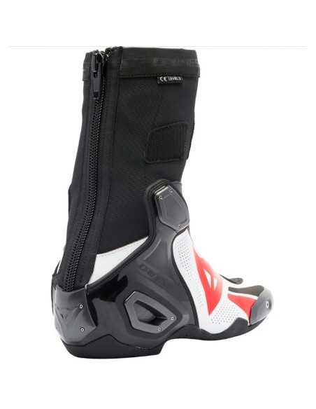 DAINESE AXIAL 2 LUFTSTIEFEL SCHWARZ / WEISS / LAVA-ROT