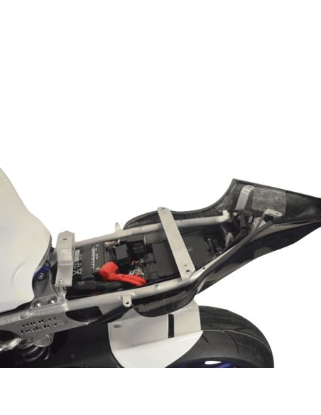 SUBCHASIS EN ALUMINIO YAMAHA R6 17-21 + SOPORTE DE ESCAPE. IT26119