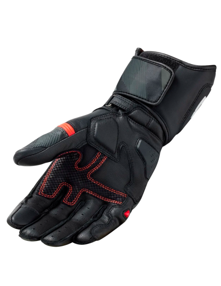 GUANTES REVIT LEAGUE 2 BLACK NEON RED