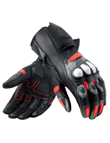 GUANTES REVIT LEAGUE 2 BLACK NEON RED