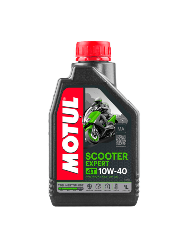 Aceite Motul 10W40 Scooter Expert 4T MA 1L