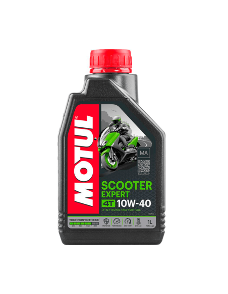 Aceite Motul 10W40 Scooter Expert 4T MA 1L