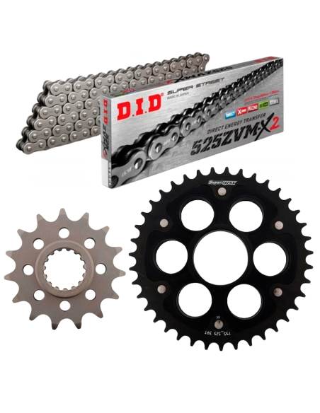 copy of DID Super-Verstärktes Übertragungsset für Ducati 848/S 848 08-12/848 EVO 848 10-13
