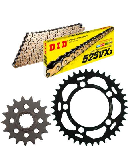 Kit de transmisión DID Reforzado para KTM RC8 / R 1190