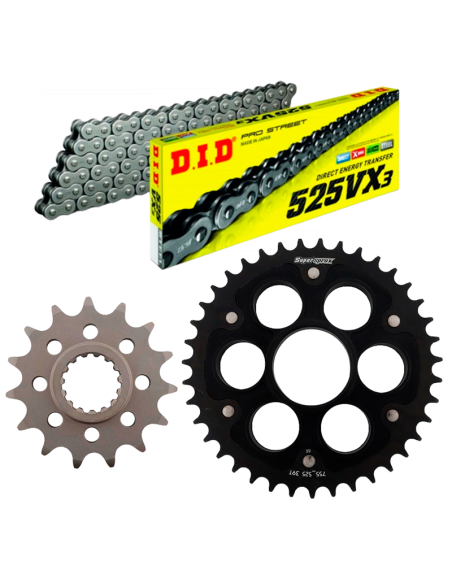 copy of DID Super-Verstärktes Übertragungsset für Ducati 848/S 848 08-12/848 EVO 848 10-13