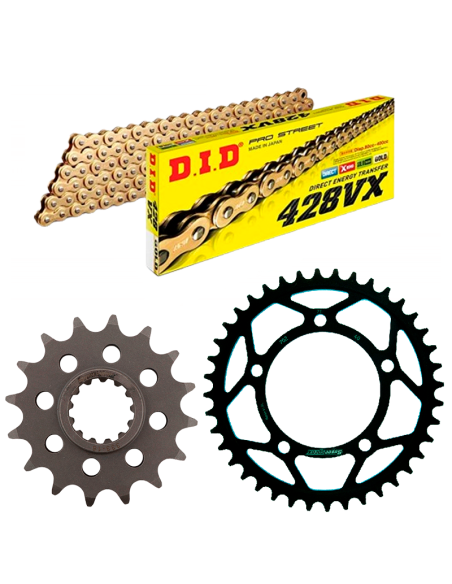 Kit de transmisión DID Reforzado para HONDA CBR 125 R 04-10
