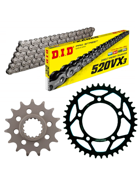 Kit de transmisión DID Reforzado para Kawasaki ZX6R/ZX6RR Ninja 600|ZX6R Ninja 636 05-06