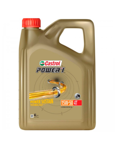 Aceite Castrol POWER 1 15w50 4T 4L