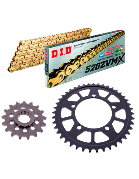 Kit de transmisión DID Super Reforzado CONVERSION para BMW S 1000 RR 2012-2018