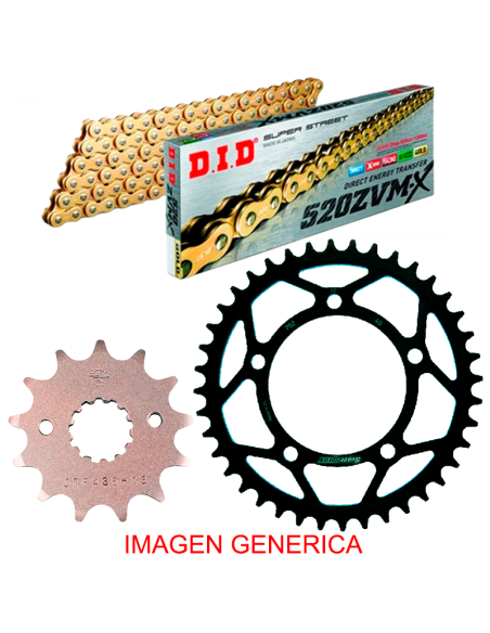 Kit de transmisión DID Super Reforzado CONVERSION para HONDA CBR 600 RR 2007-2016