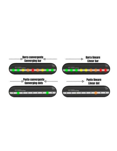 INDICADOR DE REVOLUCIONES LED MULTICOLOR UNIVERSAL RACING