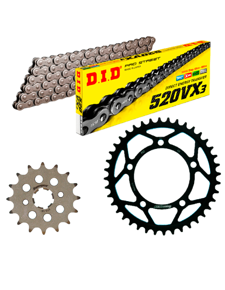 Kit de transmisión DID Reforzado para BMW F 650 GS 01-07, DAKAR 650 01-07/G650 GS Sertao 08-14