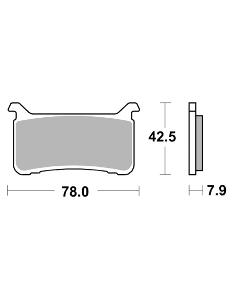Pastillas de freno SBS P947-DC DUAL CARBON