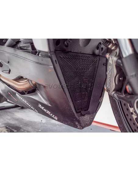 Protector radiador inferior aluminio EVOTECH para Ducati Streetfighter V2 / Panigale V2