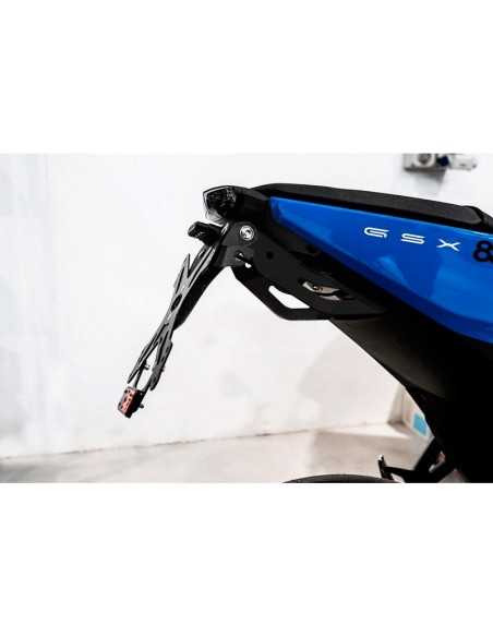 Porta matrícula EVOTECH para Suzuki GSX-8S 2023-2024