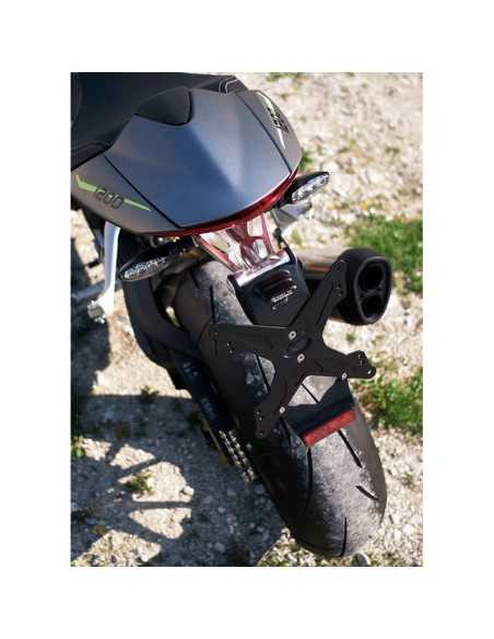 Porta matrícula Triumph Street Triple RS '17 en adelante versión Eco