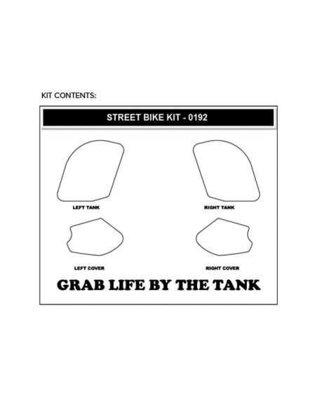 STOMPGRIP Aufkleber-Kit DUCATI PANIGALE V4 / S / R / SP 2022-2024