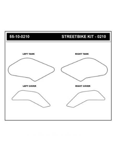 STOMPGRIP Suzuki GSX-8R/S 2024 Aufkleber-Set