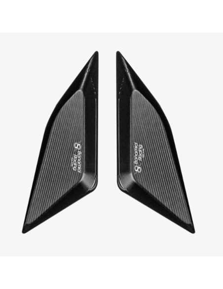 Spiegelabdeckungen BONAMICI RACING DUCATI PANIGALE V2 2020-2022 / V4 SCHWARZ