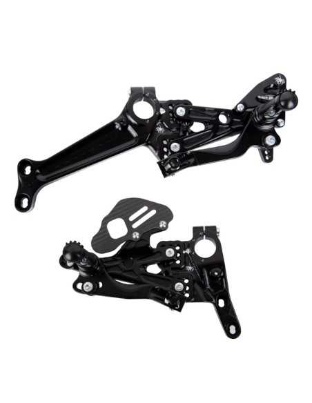 ESTRIBERAS SPIDER con placas laterales para Ducati V4-V4R-V4S