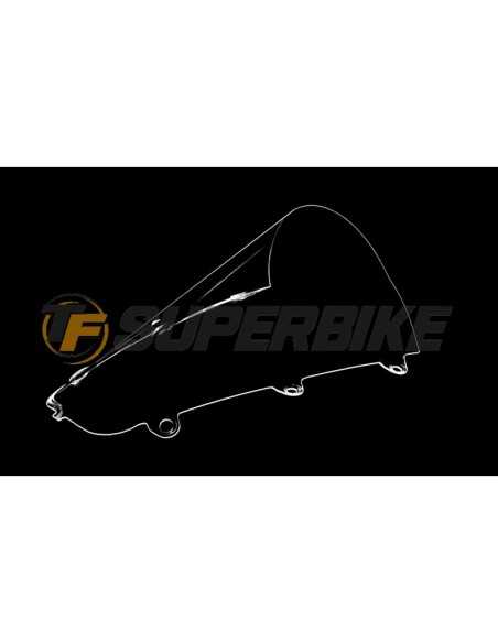 Cúpula TF SUPERBIKE doble burbuja transparente para Honda CBR1000RR 2017-2019