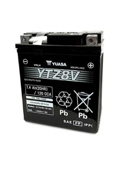BATERÍA YUASA YTZ8-V PRECARGADA