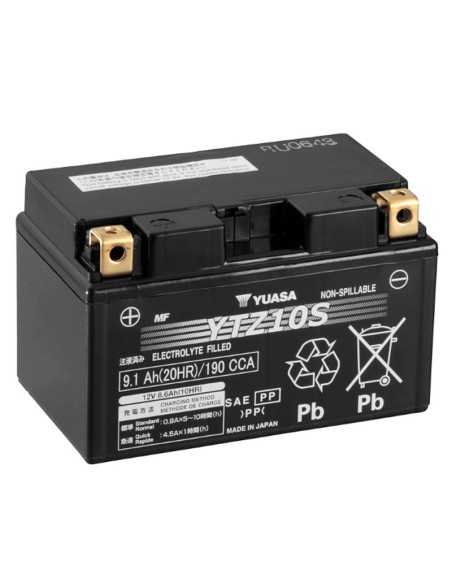 BATERÍA YUASA YTZ10-S PRECARGADA