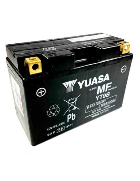 BATERÍA YUASA YT9B-WC PRECARGADA