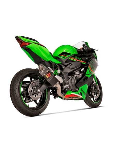 ESCAPE COMPLETO AKRAPOVIC RACING CARBONO KAWASAKI NINJA ZX-4R / RR 2023-2024