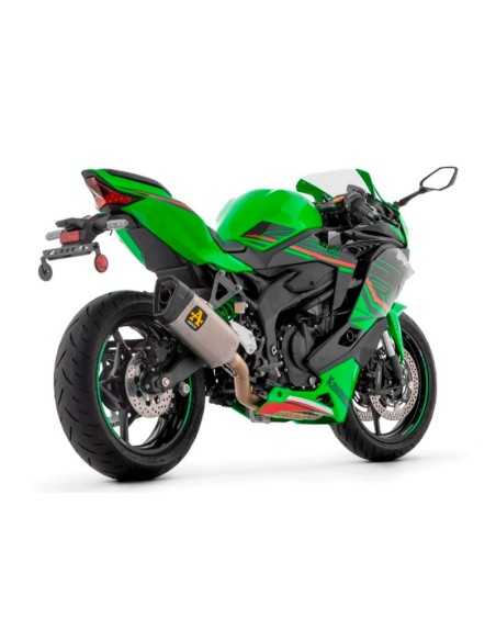 Escape completo ARROW Pista no homologado en titanio con colectores en titanio para KAWASAKI ZX-4R / RR 2024