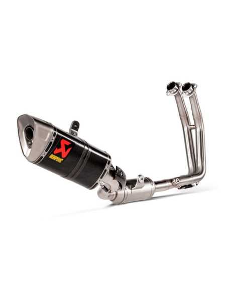 AKRAPOVIC KOMPLETTER CARBON-RENNAUSPUFF Suzuki GSX-8 S 2022-2024