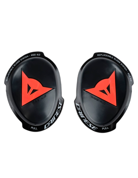 DESLIZADERAS DAINESE Rss 4.0 - Full Kit Black / Red Fluo