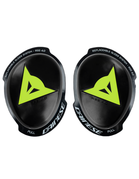 DESLIZADERAS DAINESE Rss 4.0 - Full Kit Black / Yellow Fluo