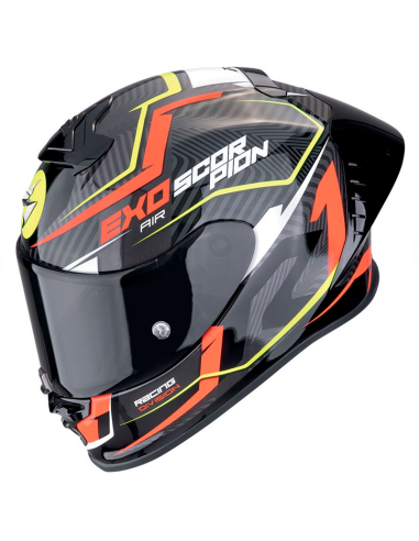 SCORPION Casco SCORPION Exo-R1 Evo II Air Coup Black / Red / Yellow Neon