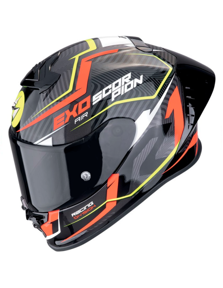 Casco SCORPION Exo-R1 Evo II Air Coup Black / Red / Yellow Neon