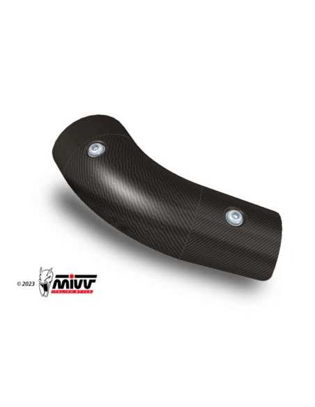PROTECCIÓN TÉRMICA DE CARBONO MIVV ACC.092.0 YAMAHA R7 2022-2024