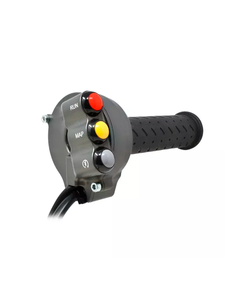 JETPRIME JP ACC 660 T Ananasbeschleuniger JETPRIME TWIST GRIP TITANIUM APRILIA RS 660 / TUONO 660 2020-2021