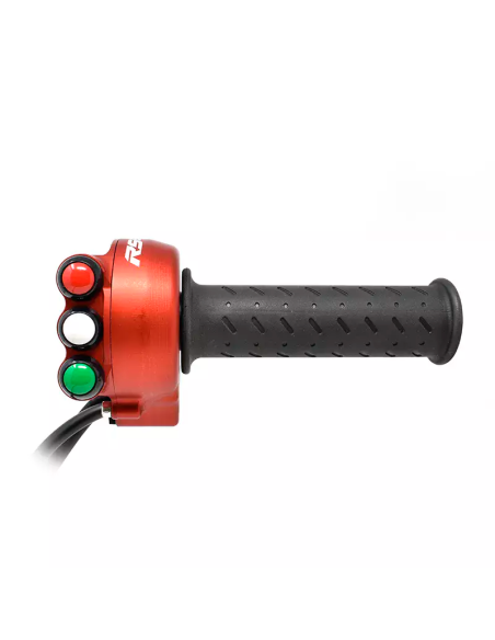 JETPRIME JP ACC 660 R Ananasbeschleuniger JETPRIME TWIST GRIP TITANIUM APRILIA RS 660 / TUONO 660 2020-2021