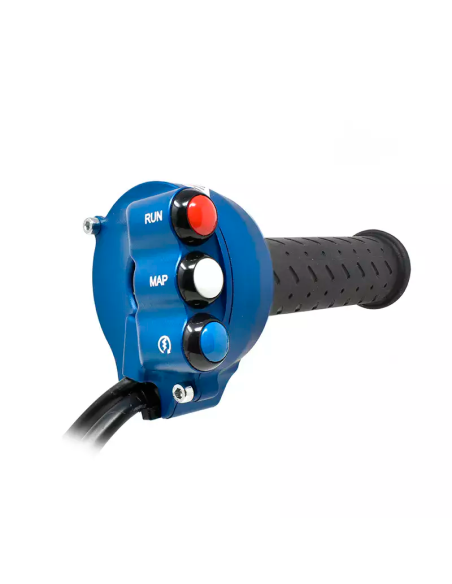 JETPRIME JP ACC 660 B Piña Acelerador JETPRIME TWIST GRIP AZUL APRILIA RS 660 / TUONO 660 2020-2021