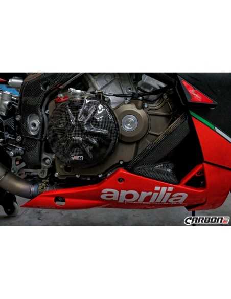 CARBON 2 RACE UNTERE VERKLEIDUNG STRAKTOREN APRILIA RSV4 2009-2015
