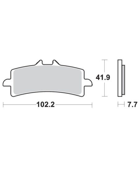 Pastillas de freno SBS 841-HS