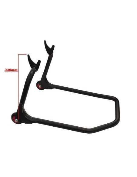 CABALLETE TRASERO FIJO CON RUEDAS 330mm (Pit bike corse)