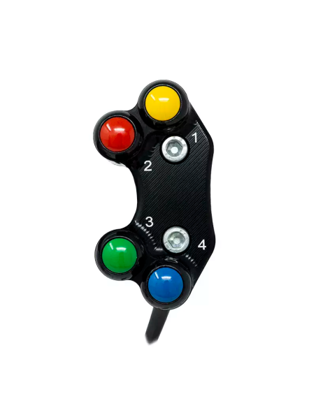 JETPRIME JP SPS 049M. Interruptor de manillar izquierdo Racing para APRILIA RSV4 / FACTORY