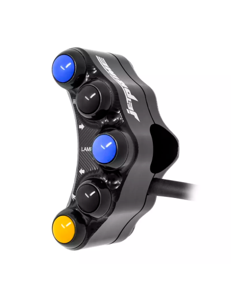 JETPRIME JP PLS 047. Interruptor de manillar izquierdo para YAMAHA MT-07 2014-2020