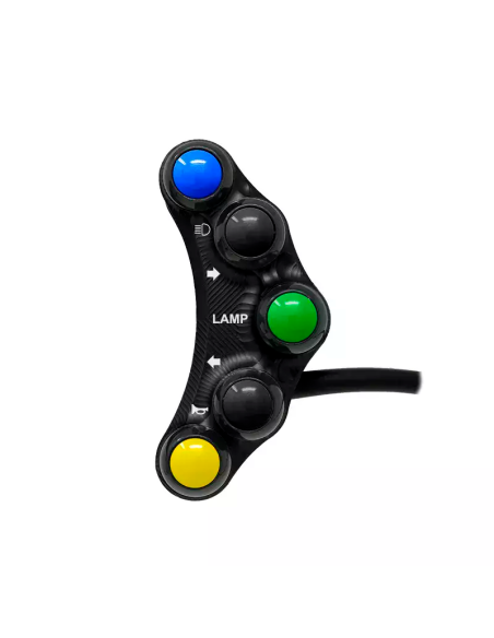 JETPRIME JP PLS 042. Interruptor de manillar izquierdo para YAMAHA YZF-R6 2006-2016