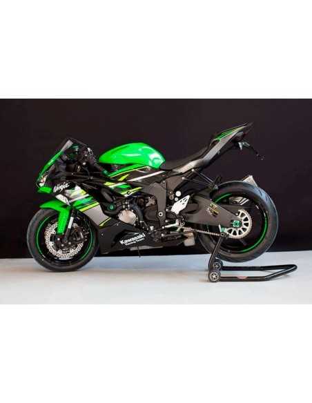 Protectores anti caída anti shock EVOTECH para Kawasaki ZX-6R 2019-2023