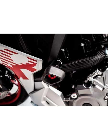 Protectores anti caída anti shock Street Defender EVOTECH para Suzuki GSX-8R