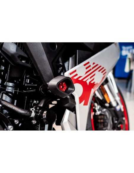 Protectores anti caída anti shock Street Defender EVOTECH para Suzuki GSX-8R
